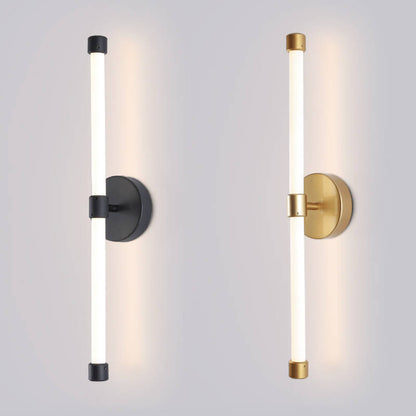 Modern minimalistisk LED-vägglampa med 1 ljus