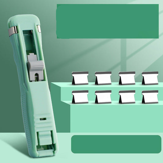 Återanvändbar pappersklämmemaskin