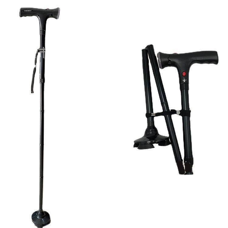 Praktisk hopfällbar gånghjälp för äldre och personer med funktionsnedsättningar