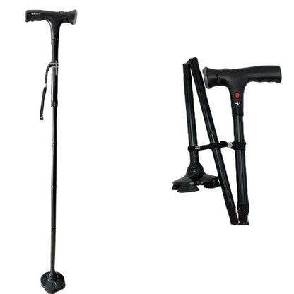 Praktisk hopfällbar gånghjälp för äldre och personer med funktionsnedsättningar