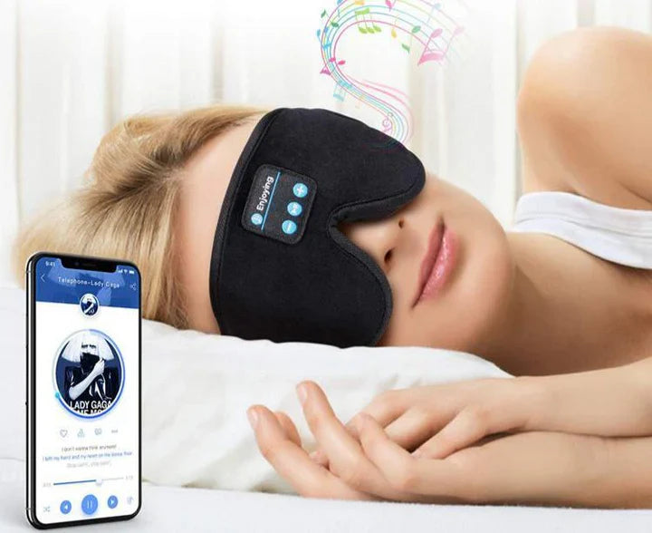 Sovmask med Bluetooth och musikfunktion
