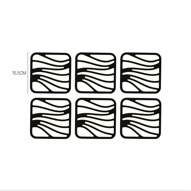 ThermoFlex Set | 6 värmebeständiga 2-i-1 underlägg för grytor &amp; porslin