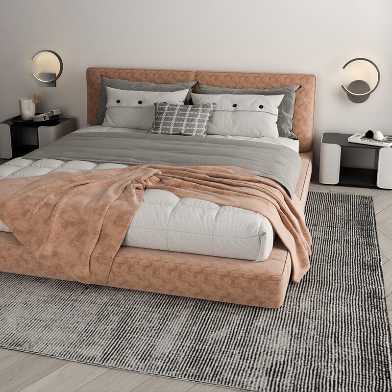 Minimalistisk rund LED-vägglampa med arm, 1 ljus