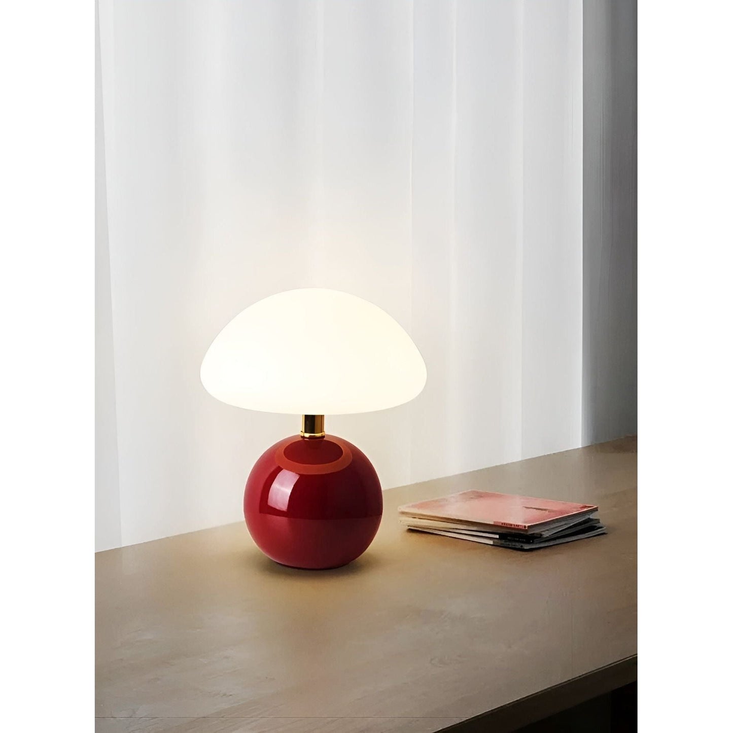 CreamyShine Lamp - Mysig svamp nattdukslampa