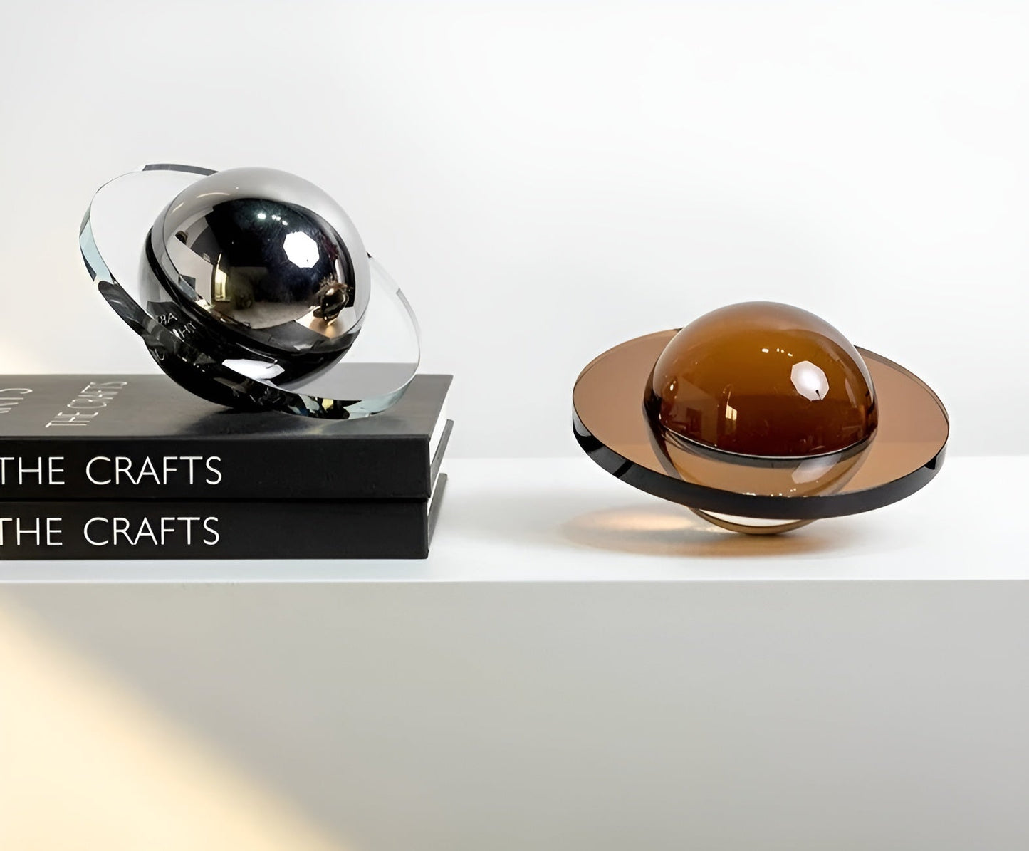 CrystalAxis Ornament - Dekorativt Kristall-Planets-Ornament