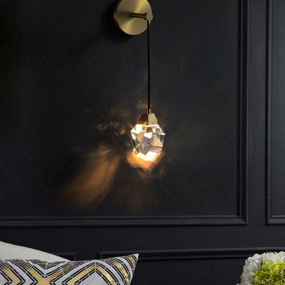 LuxorLicht - Modern kristallvägglampa med LED-belysning