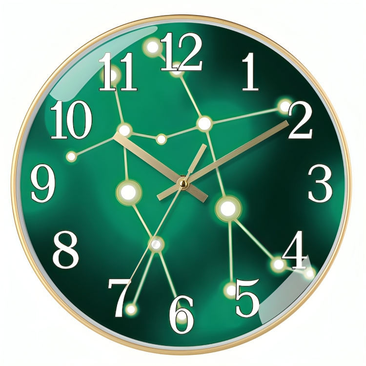 GlasKunst Väckarklocka