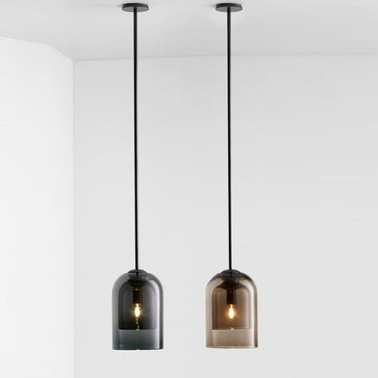 Modern minimalist glas hänglampa