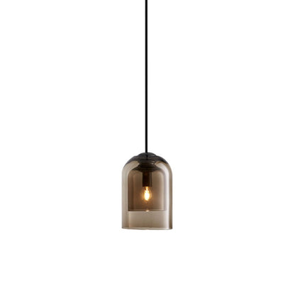 Modern minimalist glas hänglampa