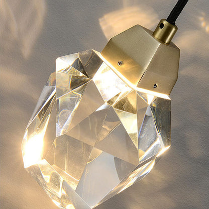 LuxorLicht - Modern kristallvägglampa med LED-belysning