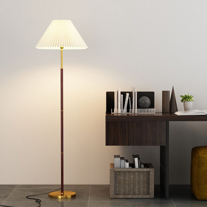Lunara Shade | Tidlös golvlampa av rispapper i Japandi-stil