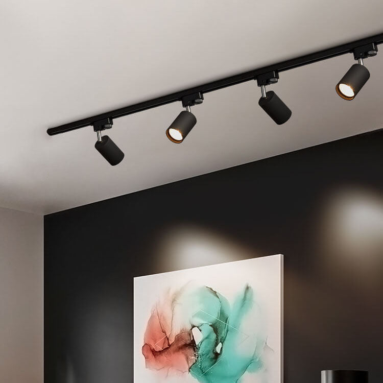 Taklampa Modern Svart Metall Spotlights