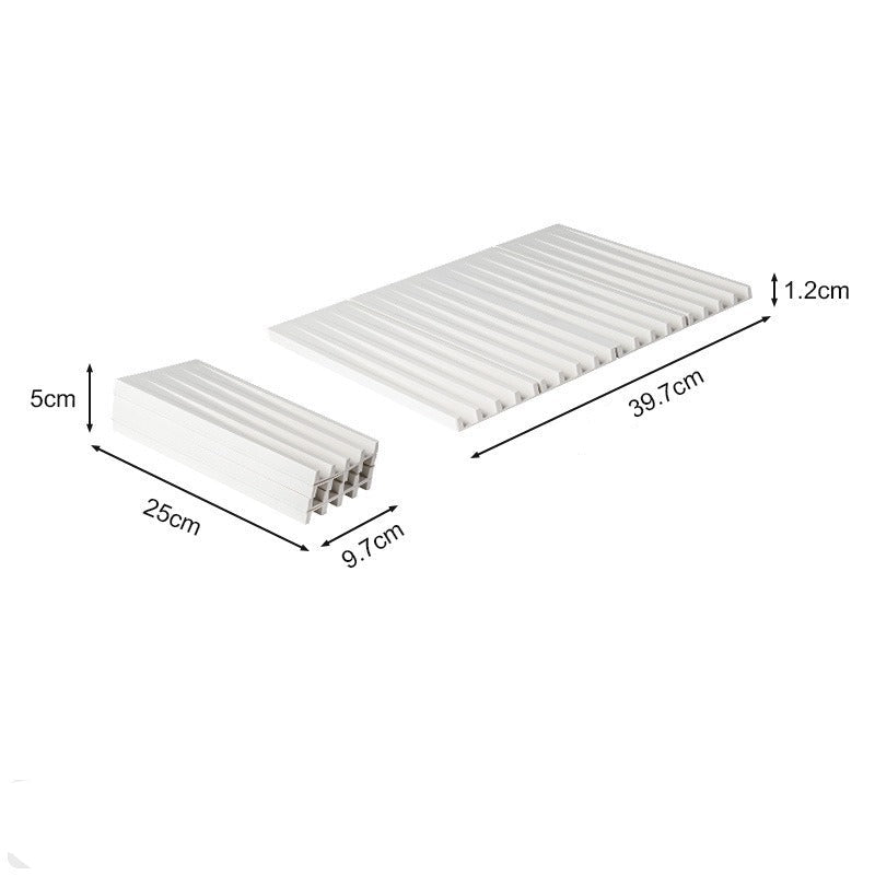 Fällbar silikon droppmatta - värmebeständigt design