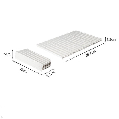 Fällbar silikon droppmatta - värmebeständigt design