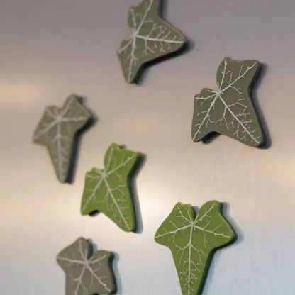 Designer Efeu Kylskåpsmagnet