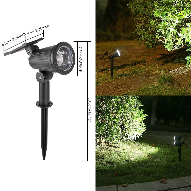 LED solarslinga ljus för trädgården
