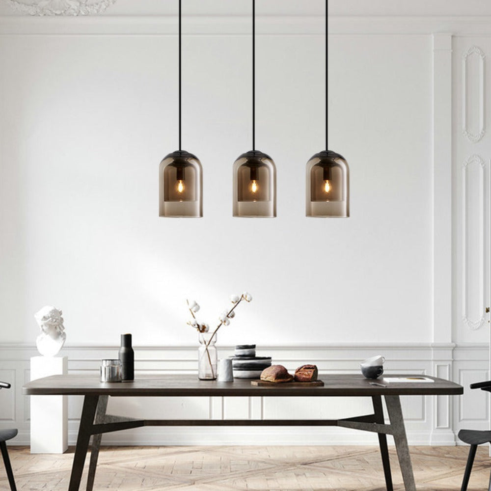 GlassAura - Minimalistisk Hänglampa i Glas