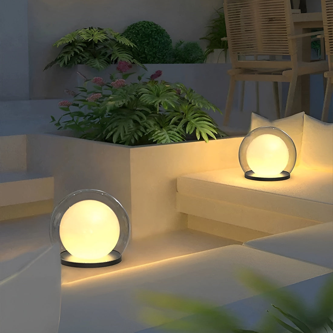 Utomhus-COLUMN lampa - Elegant utomhusbelysning för gård och trädgård
