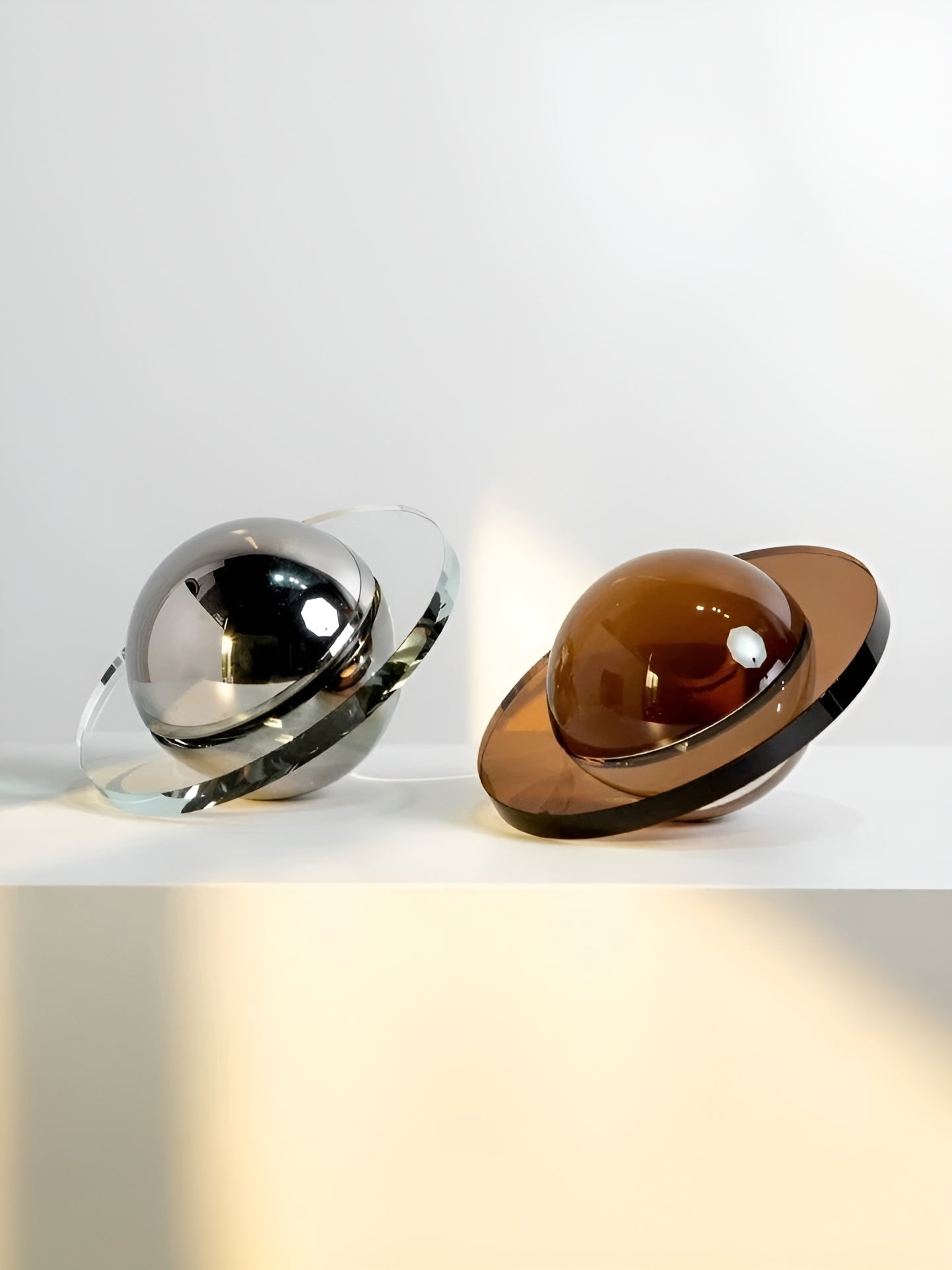 CrystalAxis Ornament - Dekorativt Kristall-Planets-Ornament