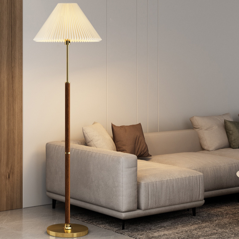 Lunara Shade | Tidlös golvlampa av rispapper i Japandi-stil