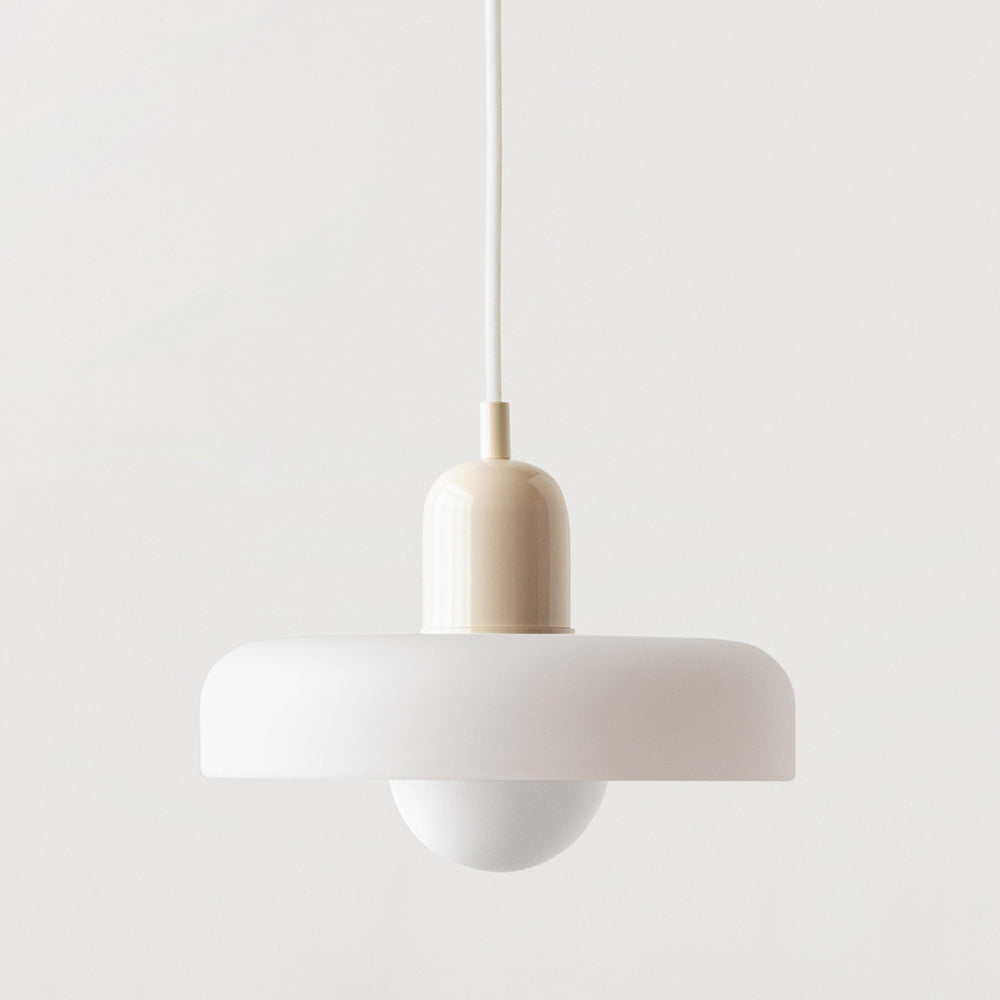 Modern Glass LED Pendant Light | H7.09&quot; eller H8.66&quot; | Bauhaus-inspirerad | Takarmatur | Brick by Brick