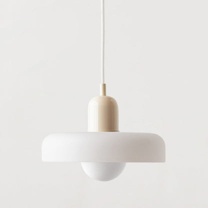 Modern Glass LED Pendant Light | H7.09&quot; eller H8.66&quot; | Bauhaus-inspirerad | Takarmatur | Brick by Brick