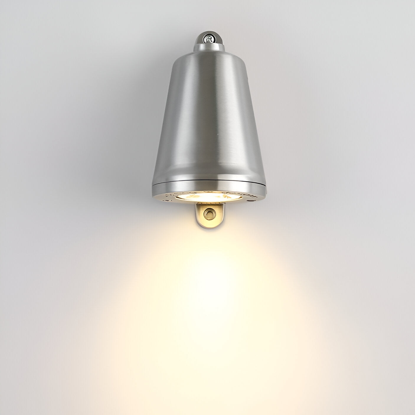 Minimalistisk LED-utomhusvägglampa i aluminium – väderbeständig