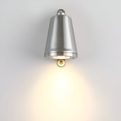 Minimalistisk LED-utomhusvägglampa i aluminium – väderbeständig