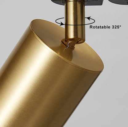 Taklampa Modern Svart Metall Spotlights