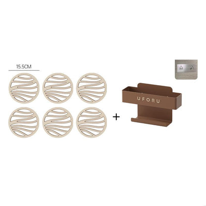 ThermoFlex Set | 6 värmebeständiga 2-i-1 underlägg för grytor &amp; porslin