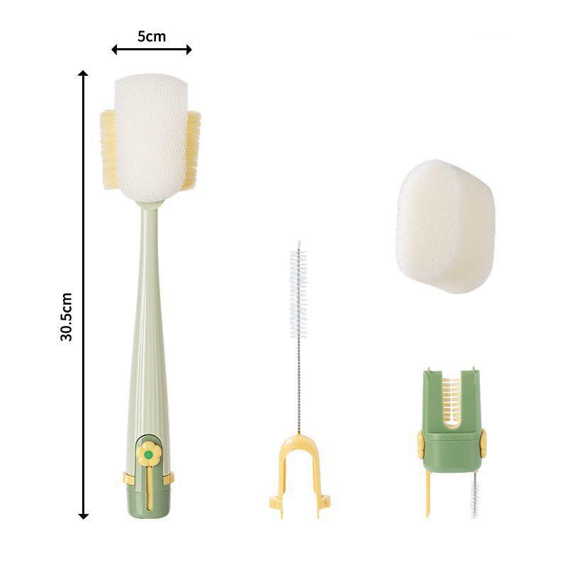 Praktisk 5i1 flaskrengörare