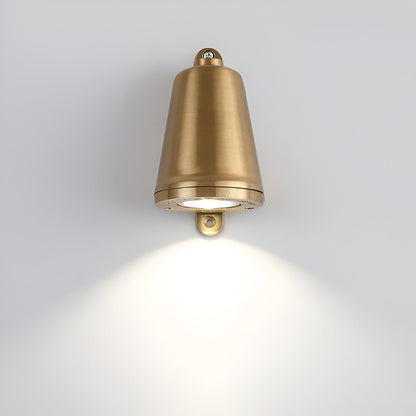 Minimalistisk LED-utomhusvägglampa i aluminium – väderbeständig