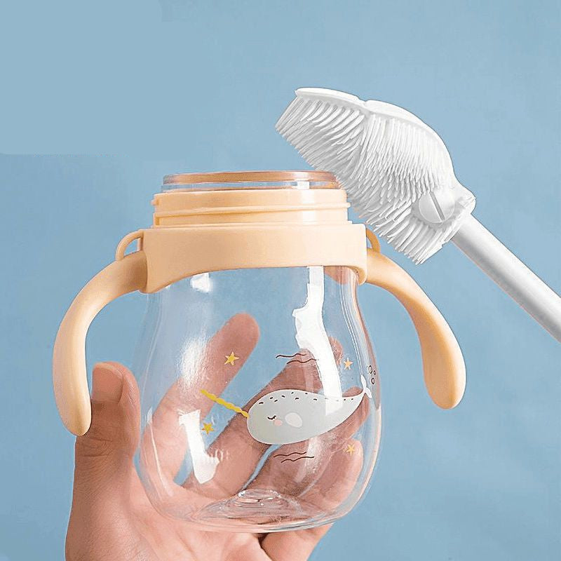 Rundum fönsterborste för flaskor