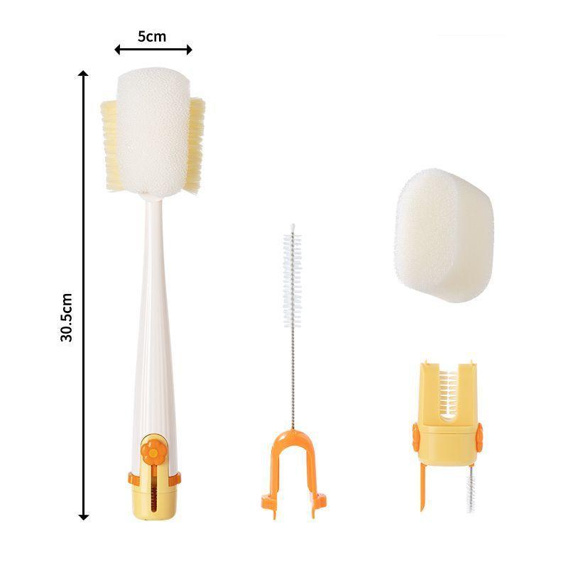 Praktisk 5i1 flaskrengörare