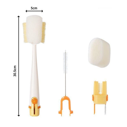 Praktisk 5i1 flaskrengörare