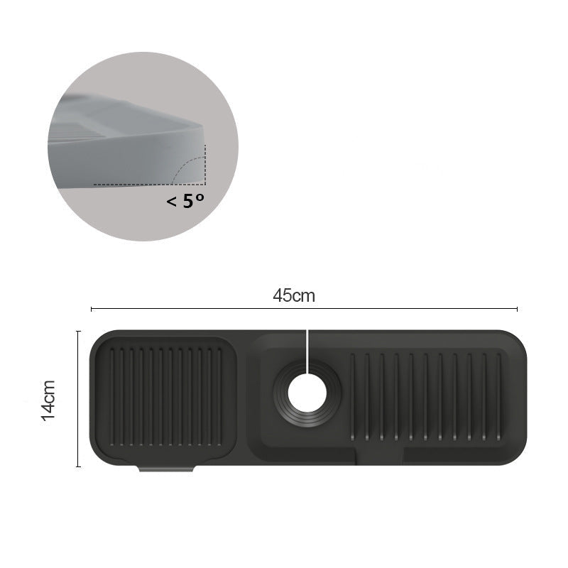 Silikon Sprutskydd Avloppsmatta