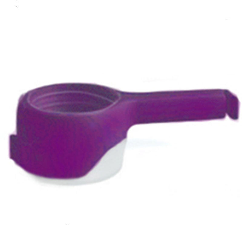 Livsmedelsstängningsklämmor med integrerad öppning 3-pack