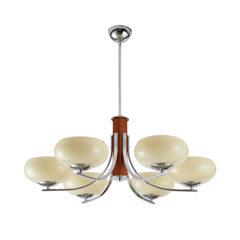 Lunaro | Bauhaus Pendellampa med 3/5 opalglas-huvuden