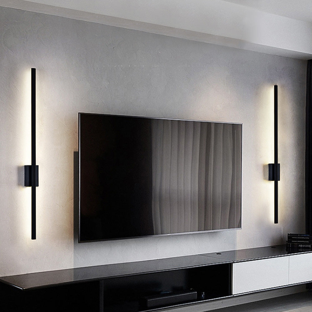 Vägglampa Modern Svart LED Inomhusarmatur