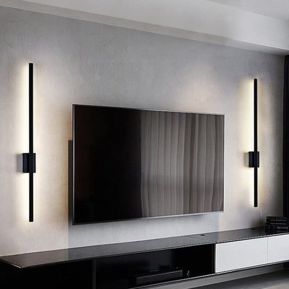 Vägglampa Modern Svart LED Inomhusarmatur