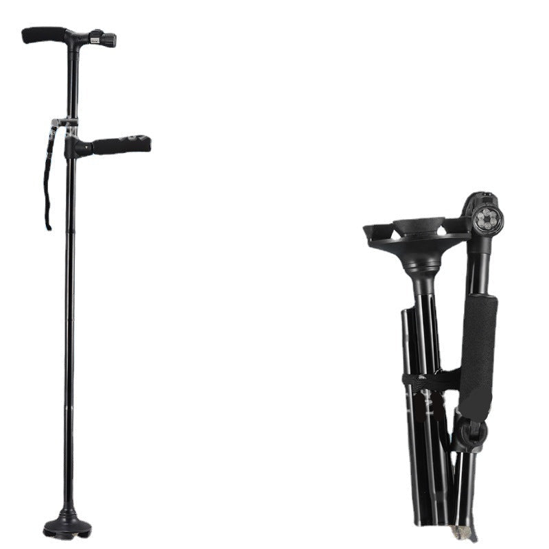 Praktisk hopfällbar gånghjälp för äldre och personer med funktionsnedsättningar