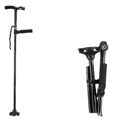 Praktisk hopfällbar gånghjälp för äldre och personer med funktionsnedsättningar