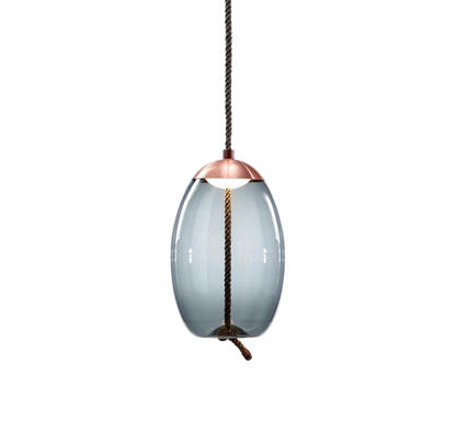 Isolara – Pendellampa i roséguld med snöraffinering