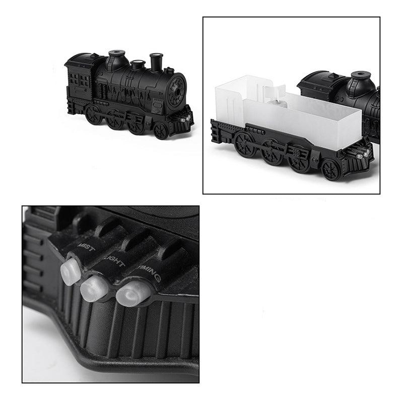 Luftfuktare i ånglokdesign