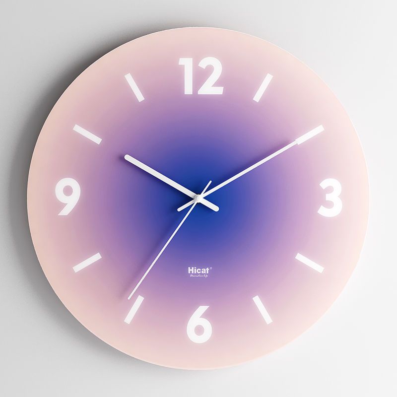 Lyxig Glas Vägclocka
