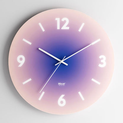 Lyxig Glas Vägclocka