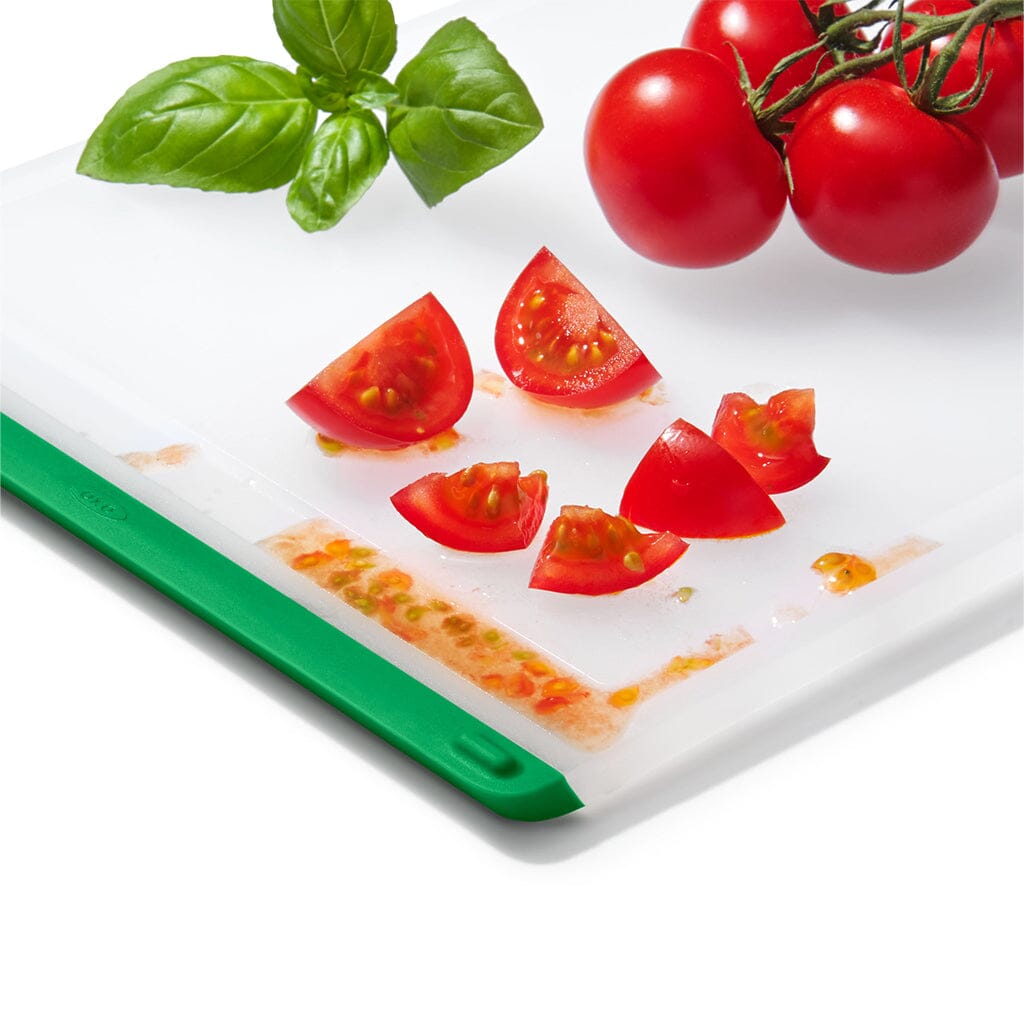 OXO Skärbräda-Set 3-delar – Robust, knivskyddande skärbrädor med saftspår