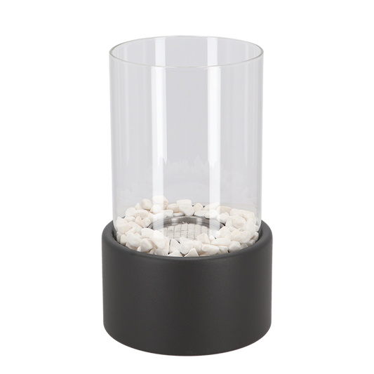 Klassisk oljelampa med öppen låga