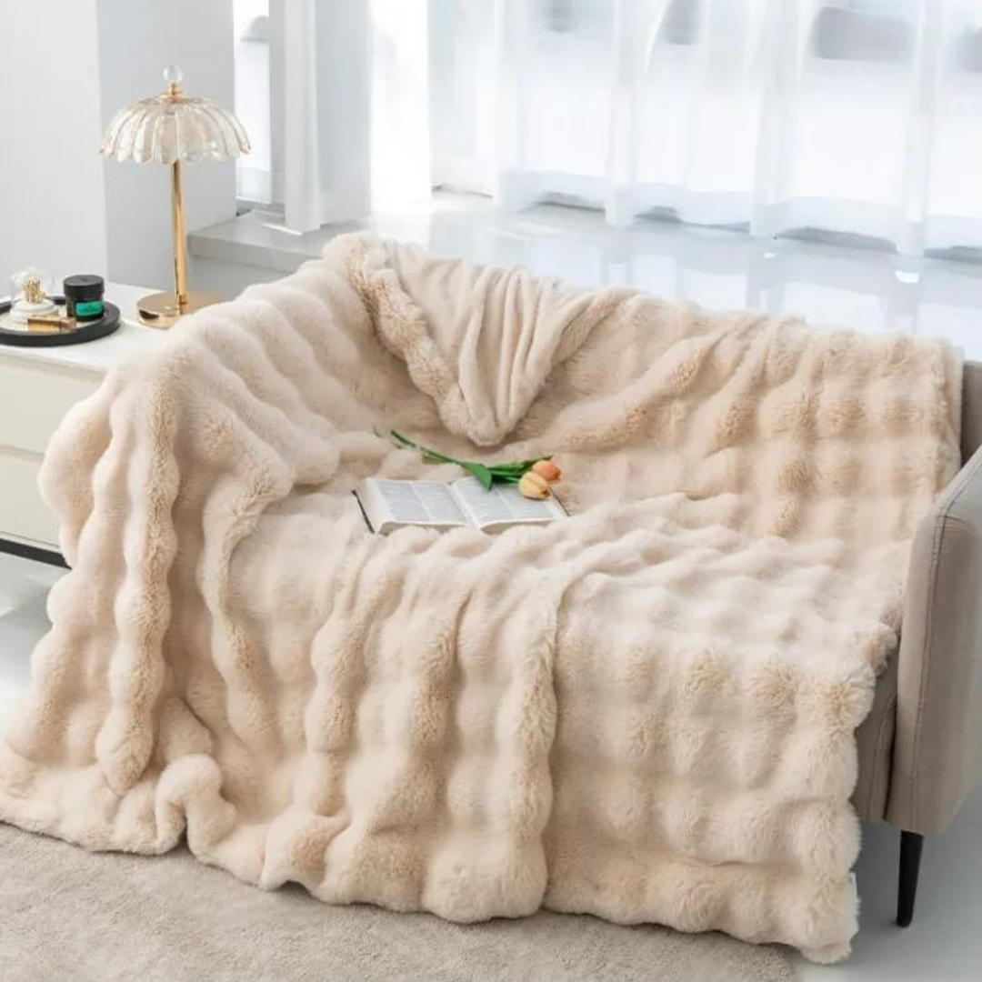 Carvallo - Plysjig, elegant, varm kosefilt