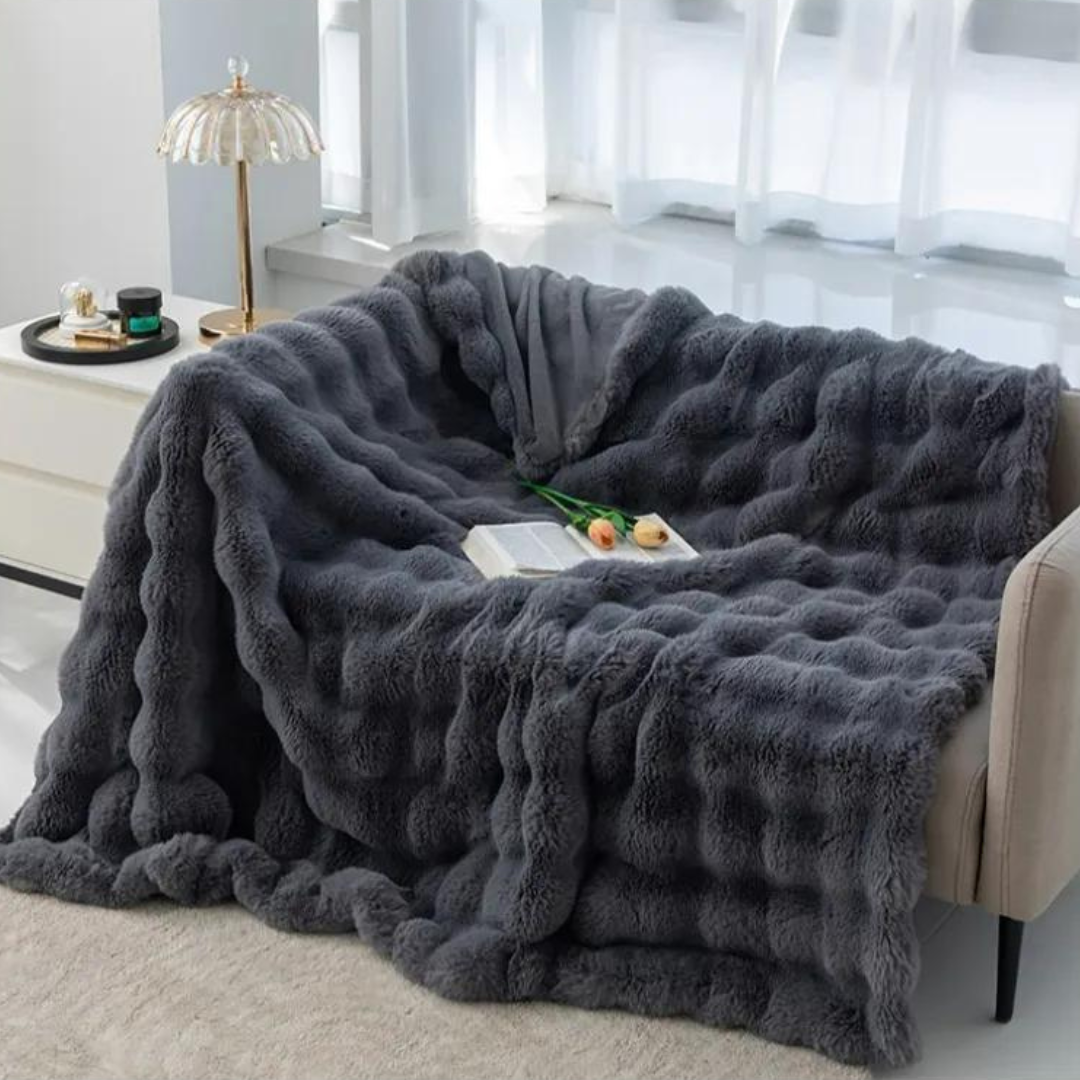 Carvallo - Plysjig, elegant, varm kosefilt